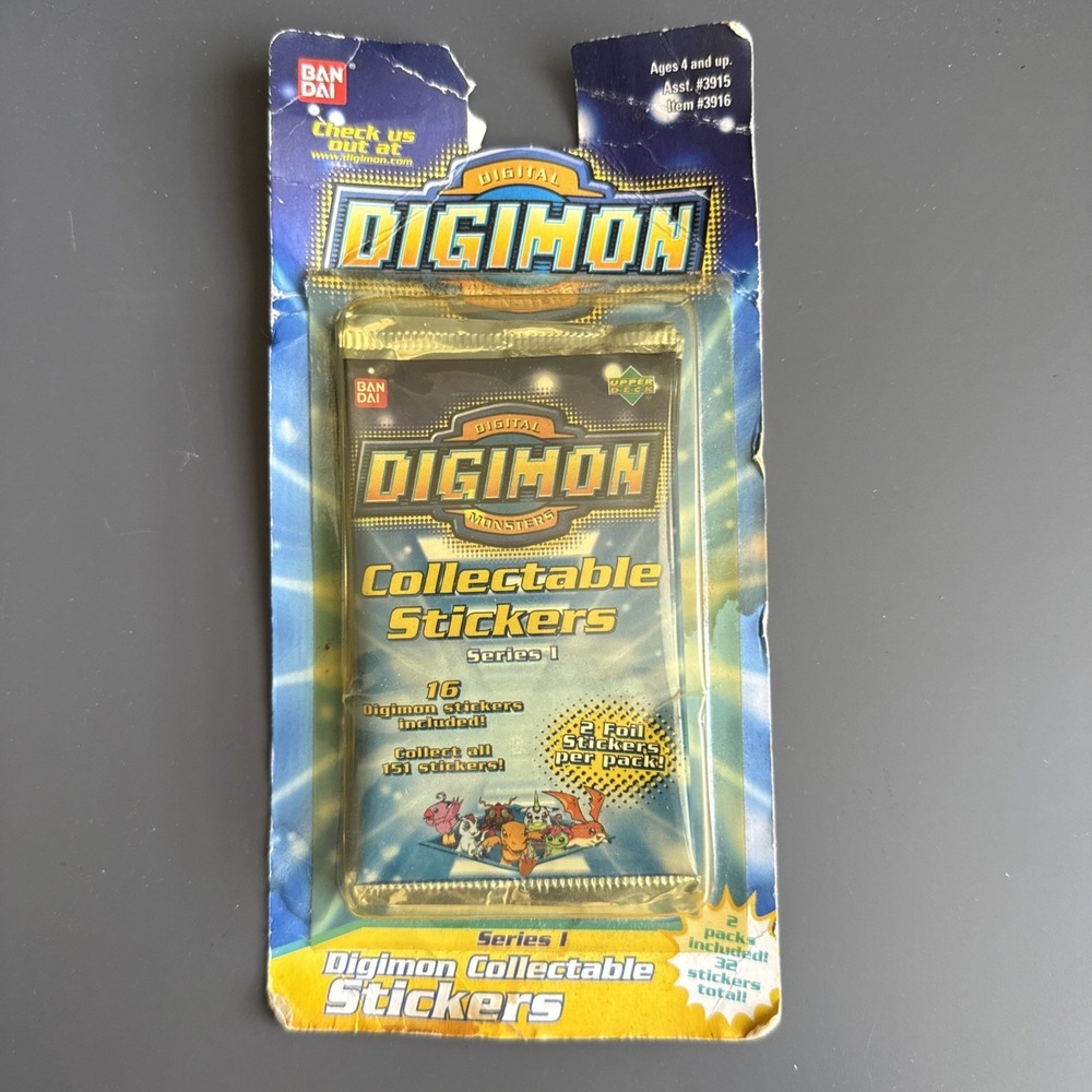 Digimon Collectible Series 1 Booster Pack Sealed New English Bandai Upper Deck